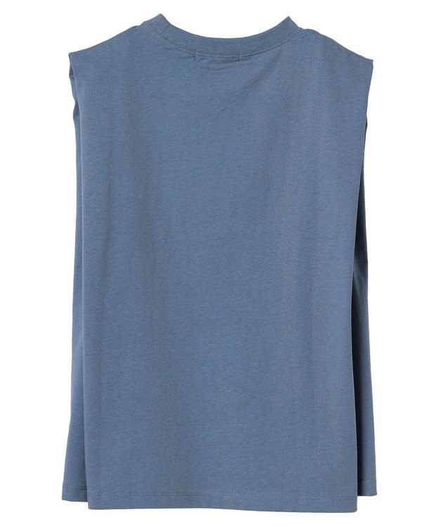 Green Parks ・ＳＵＧＡＲＳＰＯＯＮ【ＣＯＯＬ】タックノースリーブＴＥＥ Blue