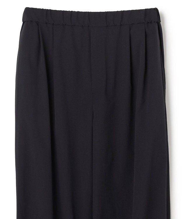 BEIGE， YANN / 裾カフス イージーアンクルパンツ Black