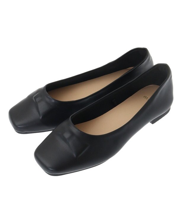 Green Parks ・ｍｉｎｉａ　リボンバレエシューズ Black