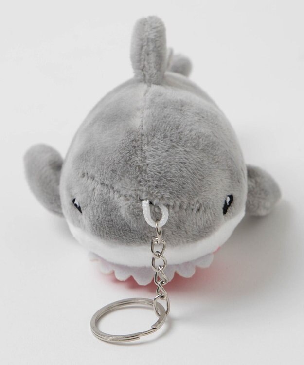 WEGO さめぬいぐるみキーホルダー グレー