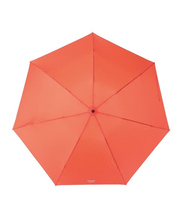 MOONBAT 【Begin12月号掲載/大きめ】マッキントッシュ フィロソフィー 折りたたみ傘 Barbrella 超軽量 約125g 無地 60cm オレンジ