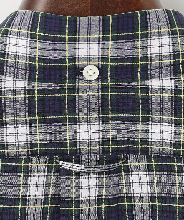 J.PRESS MEN ドビータータンマルチチェックシャツ ネイビー系3