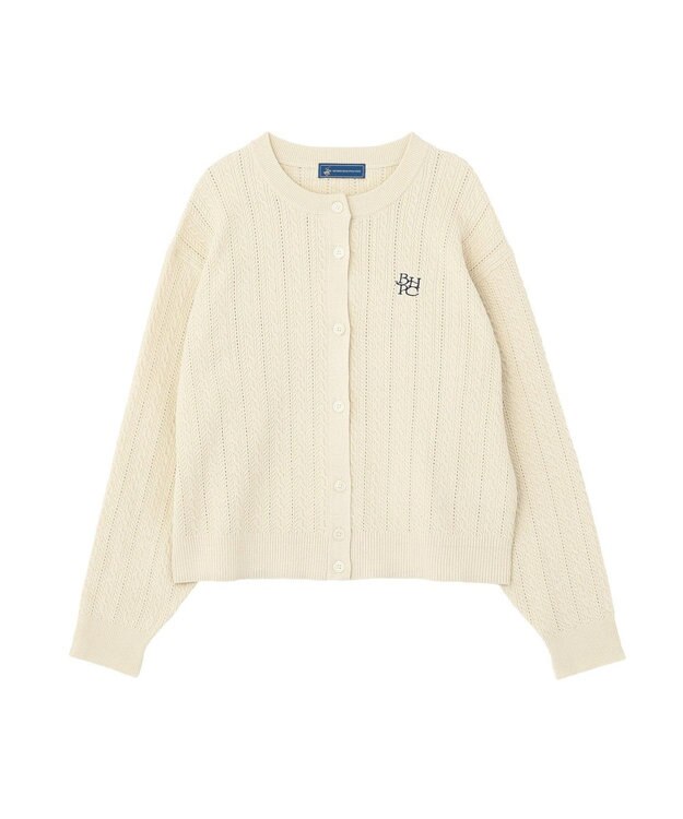 AMERICAN HOLIC 【BEVERLY HILLS POLO CLUB】ニットカーディガン Ivory