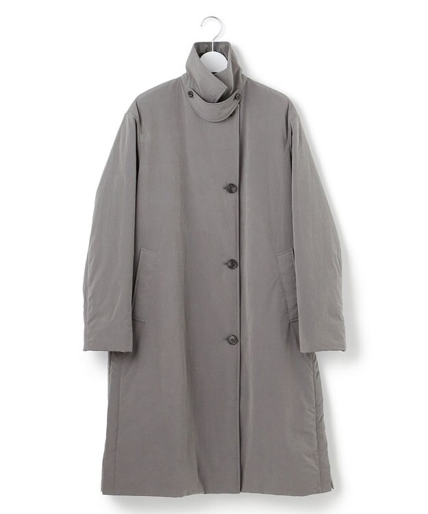 23区 【洗える】LIMONTA ステンカラー ライトアウター グレー系