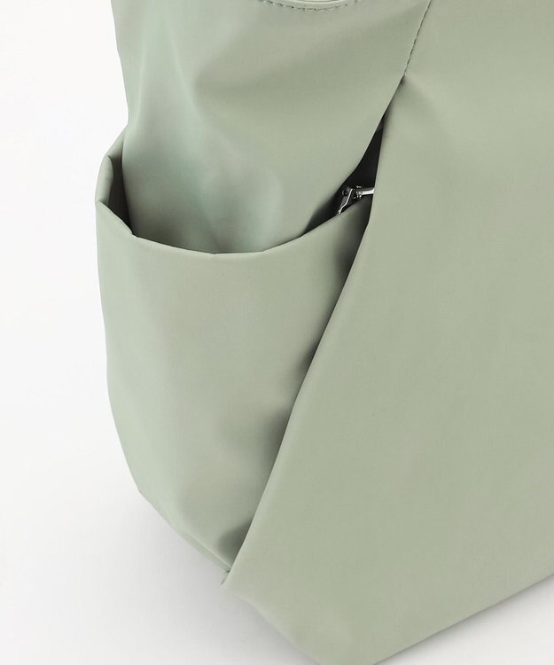 Y'SACCS 【ナイロンタフタ】トラベルショルダー ライトグリーン