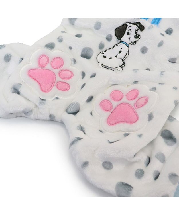 PET PARADISE ディズニー 101匹わんちゃん 耳付き ロンパース 小型犬 ブルー