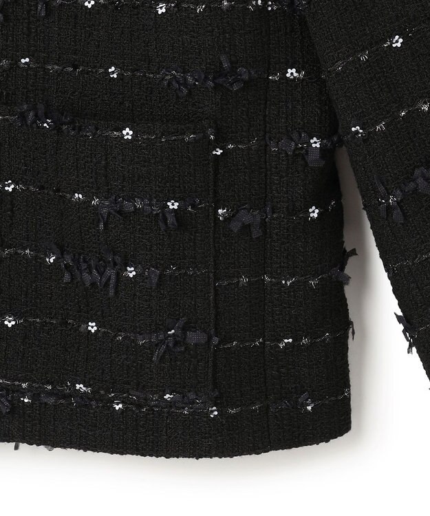 TOCCA FLOWER HIDE AND SEEK ジャケット ブラック系