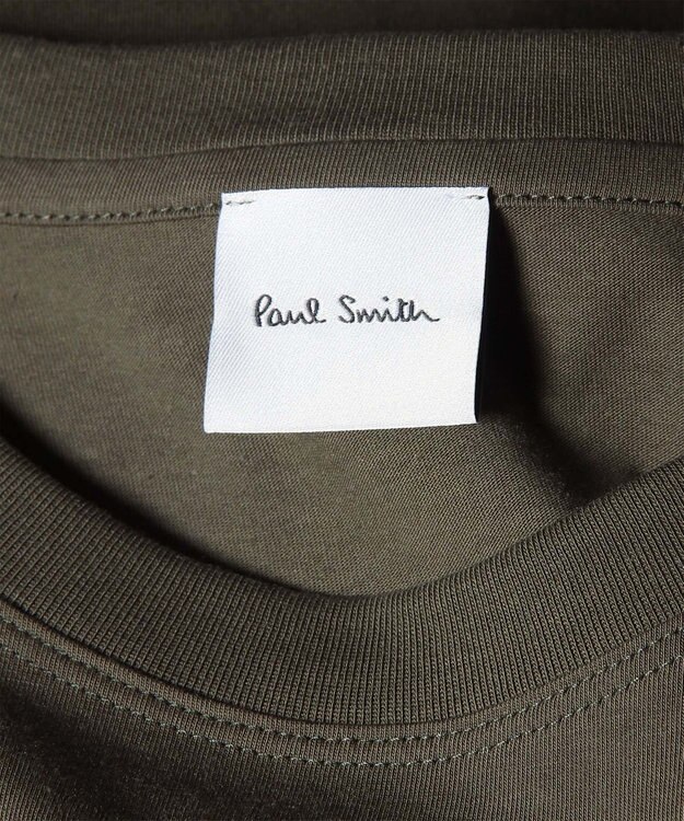Paul Smith ロゴレース 半袖Tシャツ カーキ