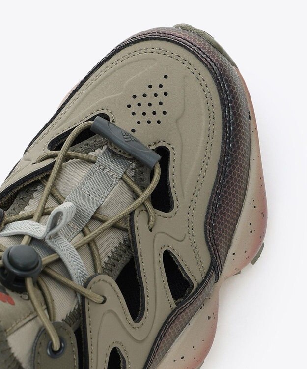 Columbia スライブ リバイブ シャンダル Stone green、 Dark moss