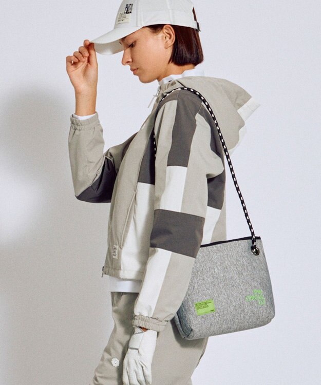 PW CIRCULUS 【ストレッチ素材】【WOMEN】トラックジャケット ゴルフウェア レディース グレー系