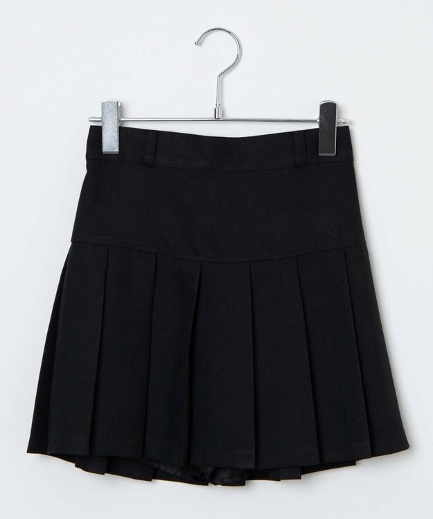 WEGO 【SCHOOLITEM】プリーツスカパン ブラック