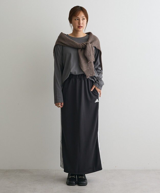 CRAFT STANDARD BOUTIQUE シアーモヘヤライクニットプルオーバー Dark Gray