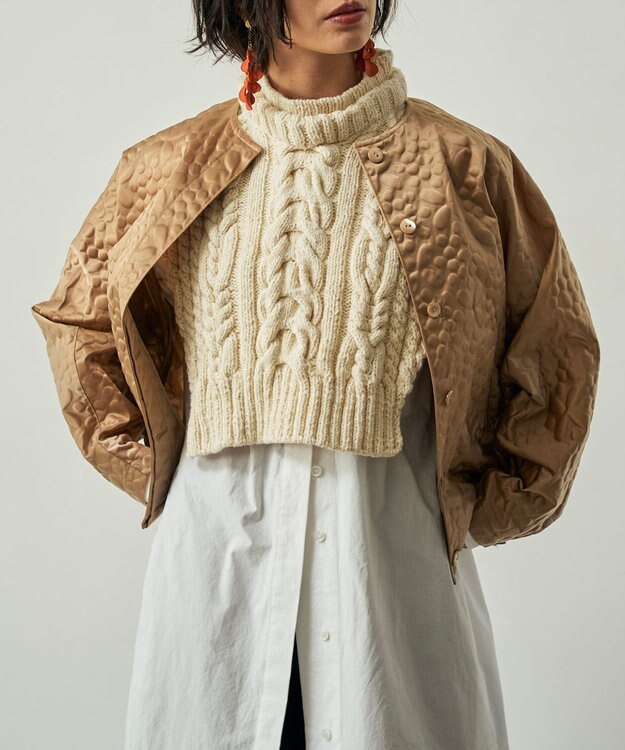 muuc 【土の凹凸を表現したナイロン素材】テレイン ブルゾン