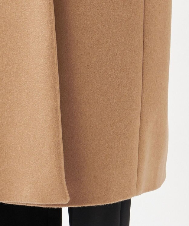 23区 L 【エステータ】ピュアカシミヤコート キャメル系