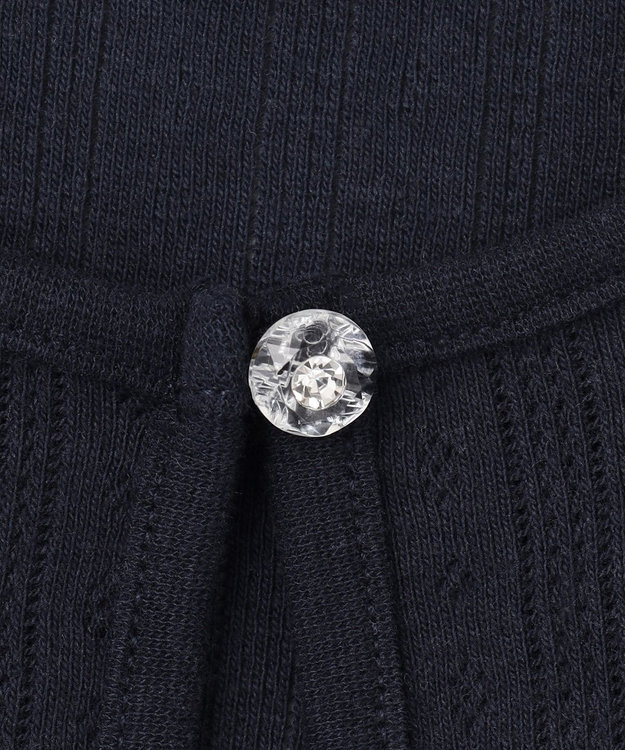 ANY KIDS 半袖 ボレロ ネイビー