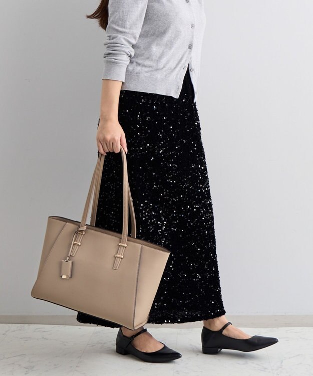 ACE BAGS & LUGGAGE Jewelna Rose バベット ロングハンドル トートバッグ A4 16188 ジュエルナローズ 【新色】ライトグレージュ