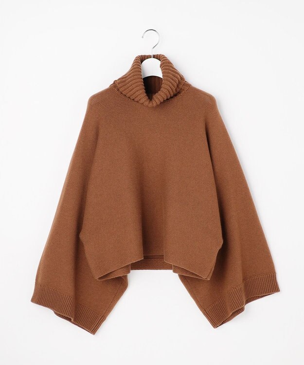 自由区 【カトリエムブーケ】Effet de legerete ウールニット ブラウン