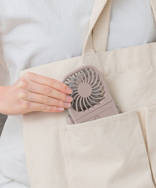 ANY SIS 【WEB限定】ハンズフリー5WAY スリム ファン ピンクベージュ