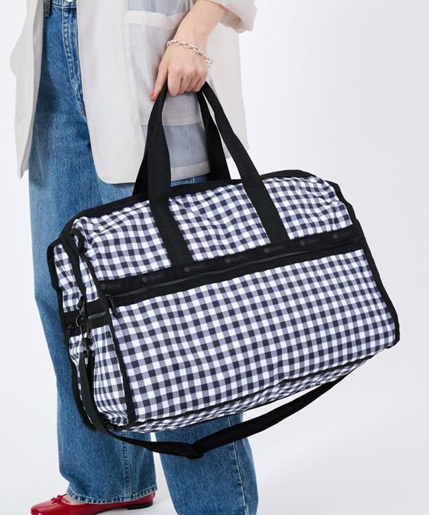 LeSportsac DELUXE LG WEEKENDER/クラシカルギンガム クラシカルギンガム