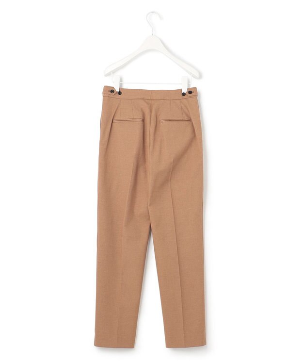 ICB 【セットアップ対応・洗える】 LooseWeave テーパードパンツ レディッシュブラウン系