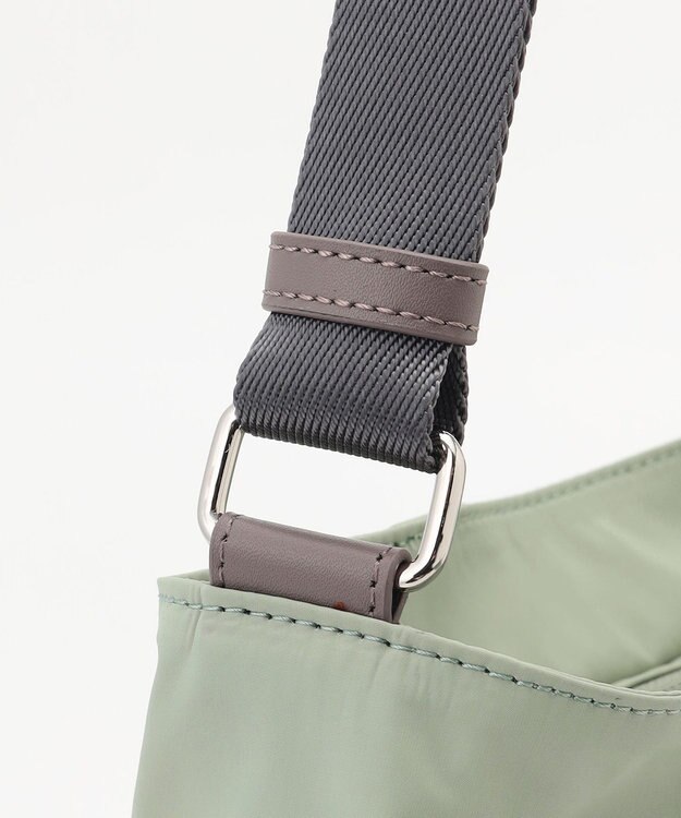 Y'SACCS 【ナイロンタフタ】トラベルショルダー ライトグリーン