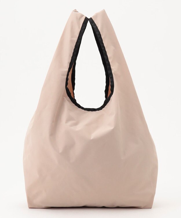 TOCCA 【WEB＆一部店舗限定】【折り畳み収納可能】POINT OF RIBBON ECOBAG エコバッグ ベージュ系