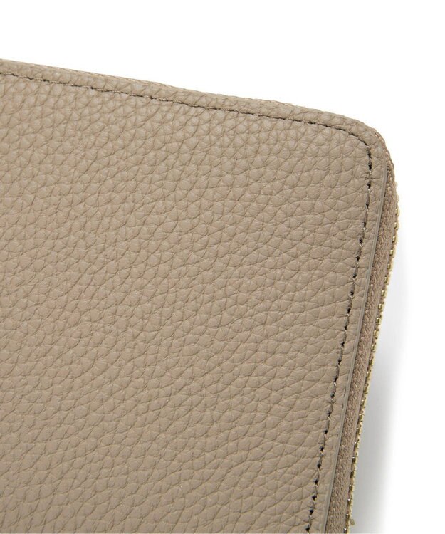 TOPKAPI 【新色追加】【TREASURE TOPKAPI】シュリンクレザー ラウンド 長財布 グレージュ