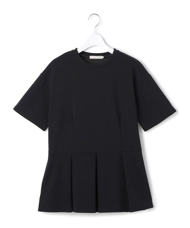 ICB 【先行予約】 ライトダンボール ペプラムプルオーバー ブラック