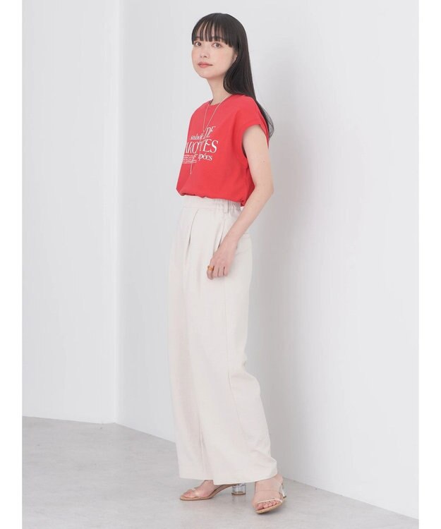 earth music&ecology ｓａｌａｄｅ　ＤＥ　ＣＡＲＯＴＴＥＳ　ｒａｐｅｅｓノースリＴ Red