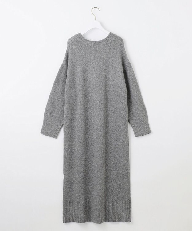 ANY SIS L 【2WAY】ケーブルベストSETニット ワンピース チャコール