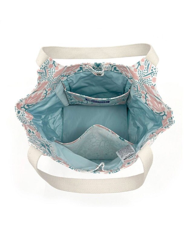 ROOTOTE 1026【肩掛け ラミネート加工】EU.ラウンド.ラミネート-R 01：フローラル