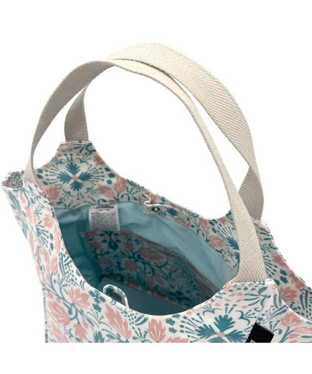 ROOTOTE 1026【肩掛け ラミネート加工】EU.ラウンド.ラミネート-R 01：フローラル
