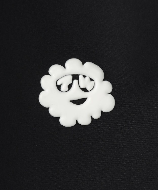 PW CIRCULUS 【撥水加工/ストレッチ】サイドストライプ ワイドパンツ ゴルフ ブラック系