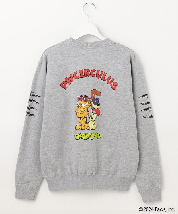 PW CIRCULUS 【WOMEN】Garfield クルーネックスエット グレー系