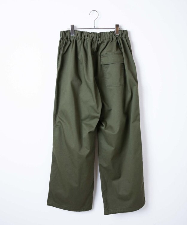 WEGO ワイドミリタリーパンツ カーキ