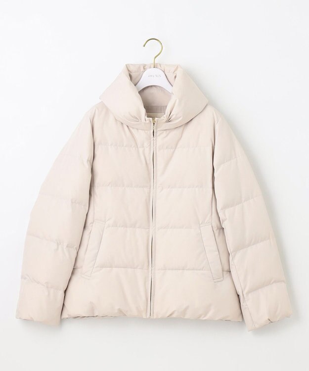 ANY SIS 【洗える】エコファイバーミックスショート ダウン アイボリー