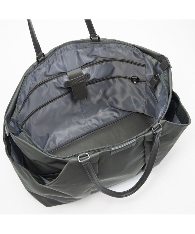 ACE BAGS & LUGGAGE W&.Day/Night スック トートバッグ B4 15.6インチPC 15185 ダブルアンドデイナイト ダークグレー