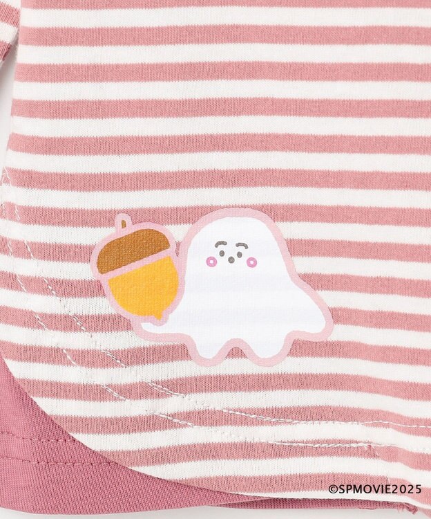 組曲 KIDS 【80-100㎝】シナぷしゅトロピカルボーダー Tシャツ ピンク