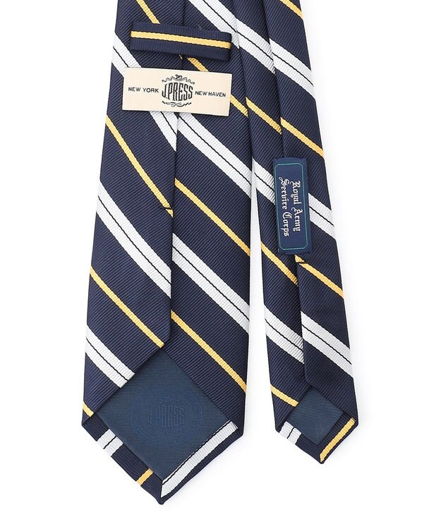 J.PRESS MEN 【定番】オーセンティックレジメンタル ネクタイ イエロー系1