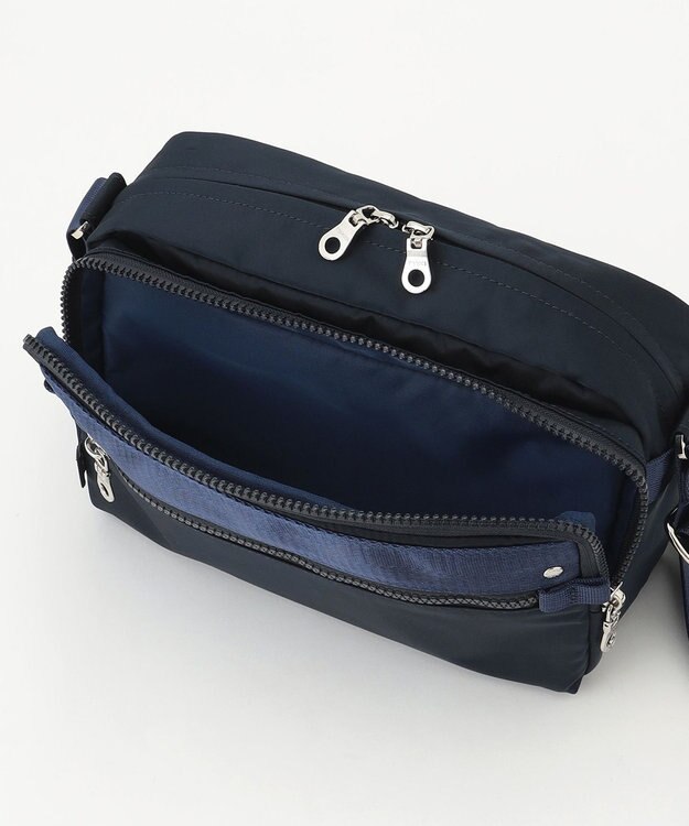 Y'SACCS テープデザイン　トラベルボックスショルダー ネイビー