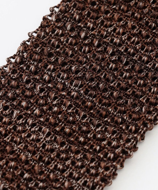 J.PRESS MEN 【J.PRESS KNIT TIE COLLECTION】無地 ニットネクタイ ブラウン系