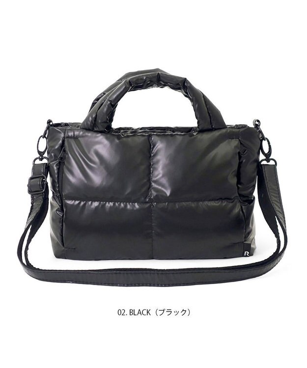 ROOTOTE 1340【2way:軽量】FE.ベビールー.ルートートカロ-B 02：ブラック