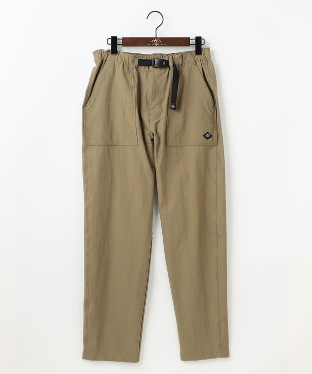 JOSEPH ABBOUD MOUNTAIN 【JAPANファブリック/2WAYストレッチ】ヴィンテージナイロンカルゼストレッチベイカー パンツ ベージュ系