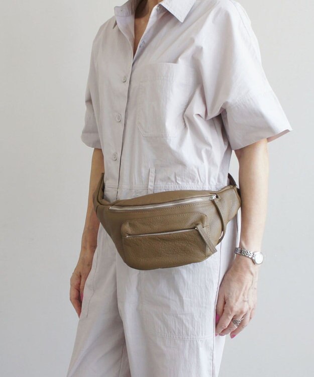 TIDEWAY PUF ウエスト ショルダー モカ