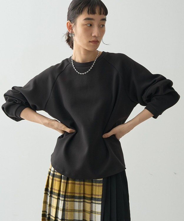 AMERICAN HOLIC 袖ボリュームポンチプルオーバー Black