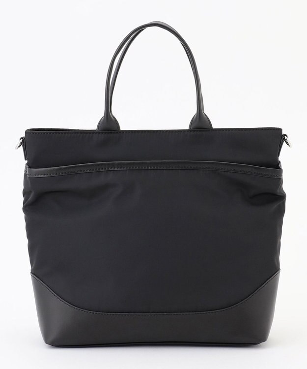 Y'SACCS シルキーリュクス2WAYトートバッグ ブラック