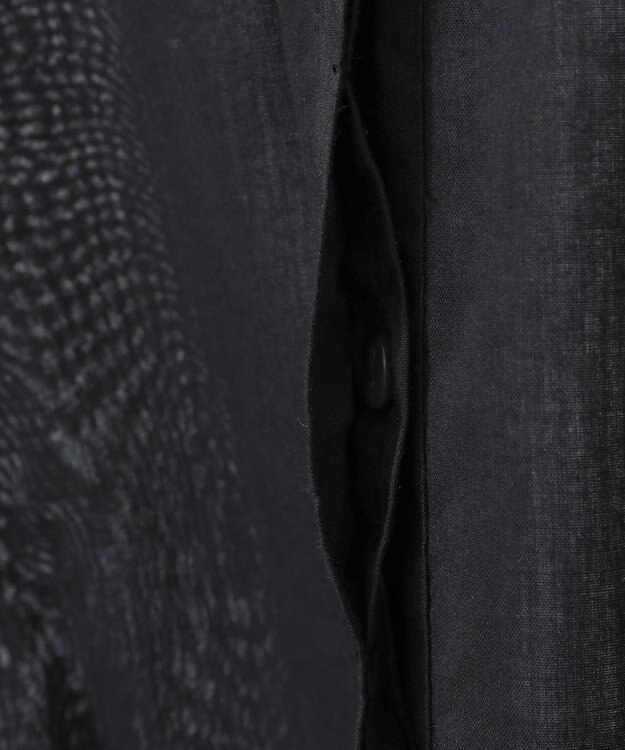 AMERICAN HOLIC バンドカラーピンタックブラウス Black