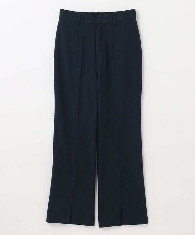 ANY 【福田麻琴さんコラボ】ちょ美っとフレアパンツ ネイビー