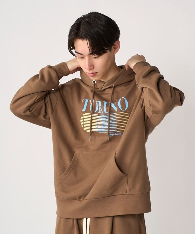 OP／FILA 【Kappa】ウェルネスクラブフーディー ブラウン