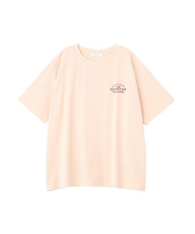 AMERICAN HOLIC BARロゴプリントTシャツ Orange